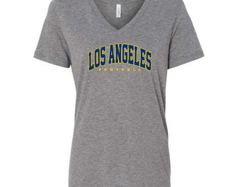 Los Angeles Women's Relaxed Triblend V-Neck Tee