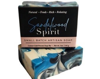 Sandalwood Soap, Vegan Soap, Soap for men, Soap Gift, Natural Soap, Cold Process Soap, Charcoal Soap, , Body Soap, Soap Bar, Birthday Gift