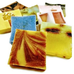 Vegan Soap/Soap Sampler/Soap Samples/Soap Gift/Essential Oil Soap/Handmade Soap/Soap Stack/Soap Bundle/Christmas Gift/Bar Soap/Organic Soap image 2