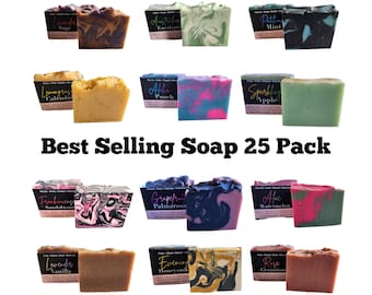 Soap Set Soap Gift 25 pack Best Seller Soap Gifts Soap Christmas Gift Natural Soap Organic Soap Handmade Soap Sale Unique Soap