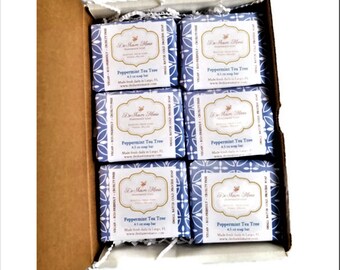 Soap Gift, Peppermint Tea Tree Soap Gift Box, Christmas Soap Gift, Soap Gift Set, Vegan Soap Gift, Natural Soap Gift, Bath and Body Gift