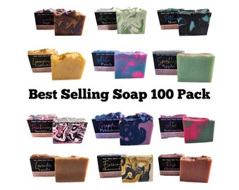 Soap Gifts Soap Set 100 pack Best Selling Soap Christmas Gift Natural Soap Organic Soap Sale Bath and Body Gifts Soap Favors Bridal Wedding