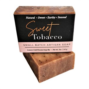 Tobacco Soap Set, Tobacco Soap, Sweet Tobacco Soap, Handmade Soap, Natural Soap, Vegan Soap, Soap Gift, Body Soap, Soap Bar, Birthday Gift image 4
