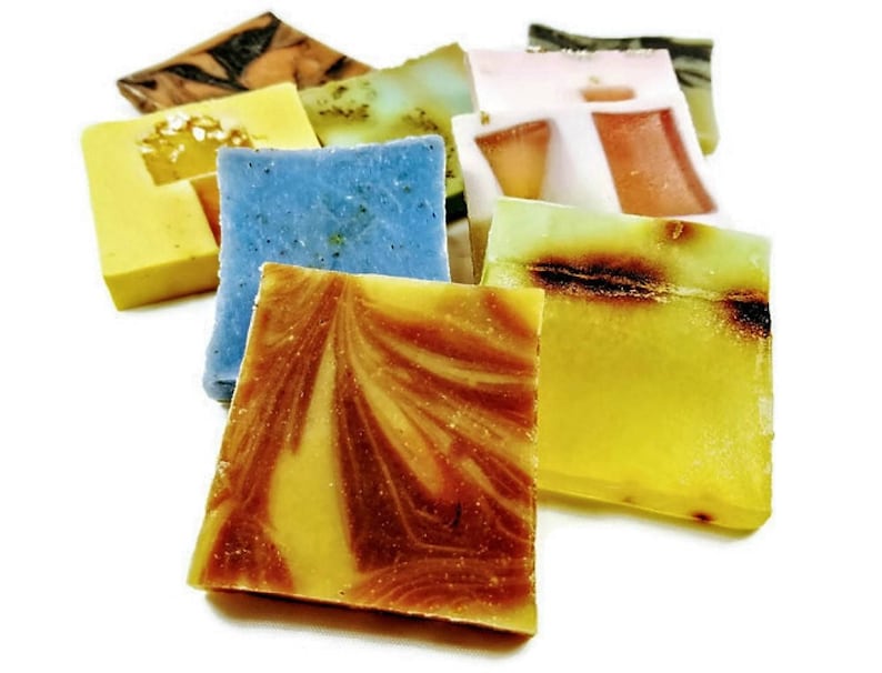 Vegan Soap/Soap Sampler/Soap Samples/Soap Gift/Essential Oil Soap/Handmade Soap/Soap Stack/Soap Bundle/Christmas Gift/Bar Soap/Organic Soap image 2