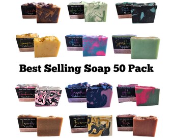 Soap Set Soap Gift 50 pack Best Seller Soap Gifts Soap Christmas Gift Natural Soap Organic Soap Handmade Soap Sale Unique Soap