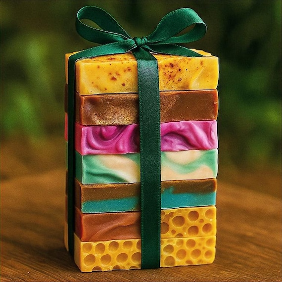 Vegan Soap Sampler: Natural Handmade Soap Samples, Gift