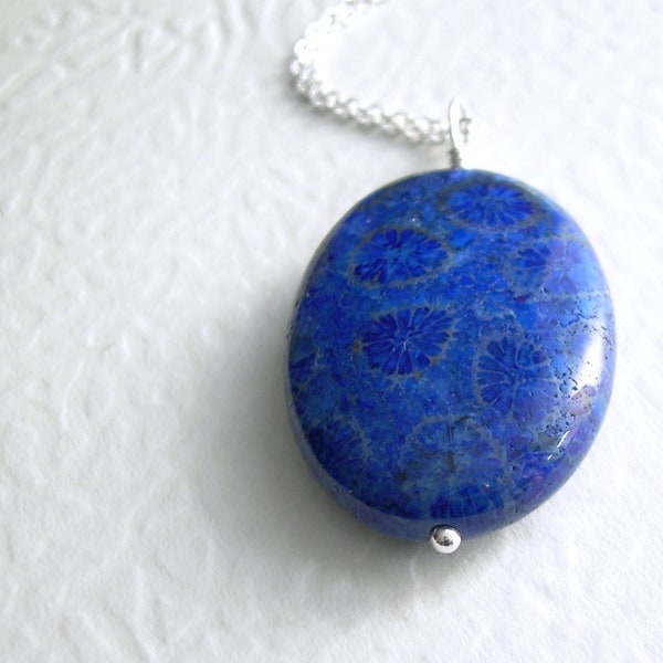 Blue Coral Jewelry Etsy