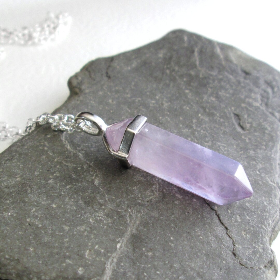ネックレス・ペンダント [NIRO] AMETHYST PURPLE POINT PEARL NECKLACE #58 NIRO] AMETHYST PURPLE POINT PEARL NECKLACE #58