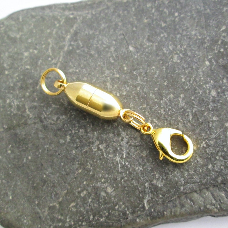 Necklace Converter Gold Clasp Extender Disability Etsy