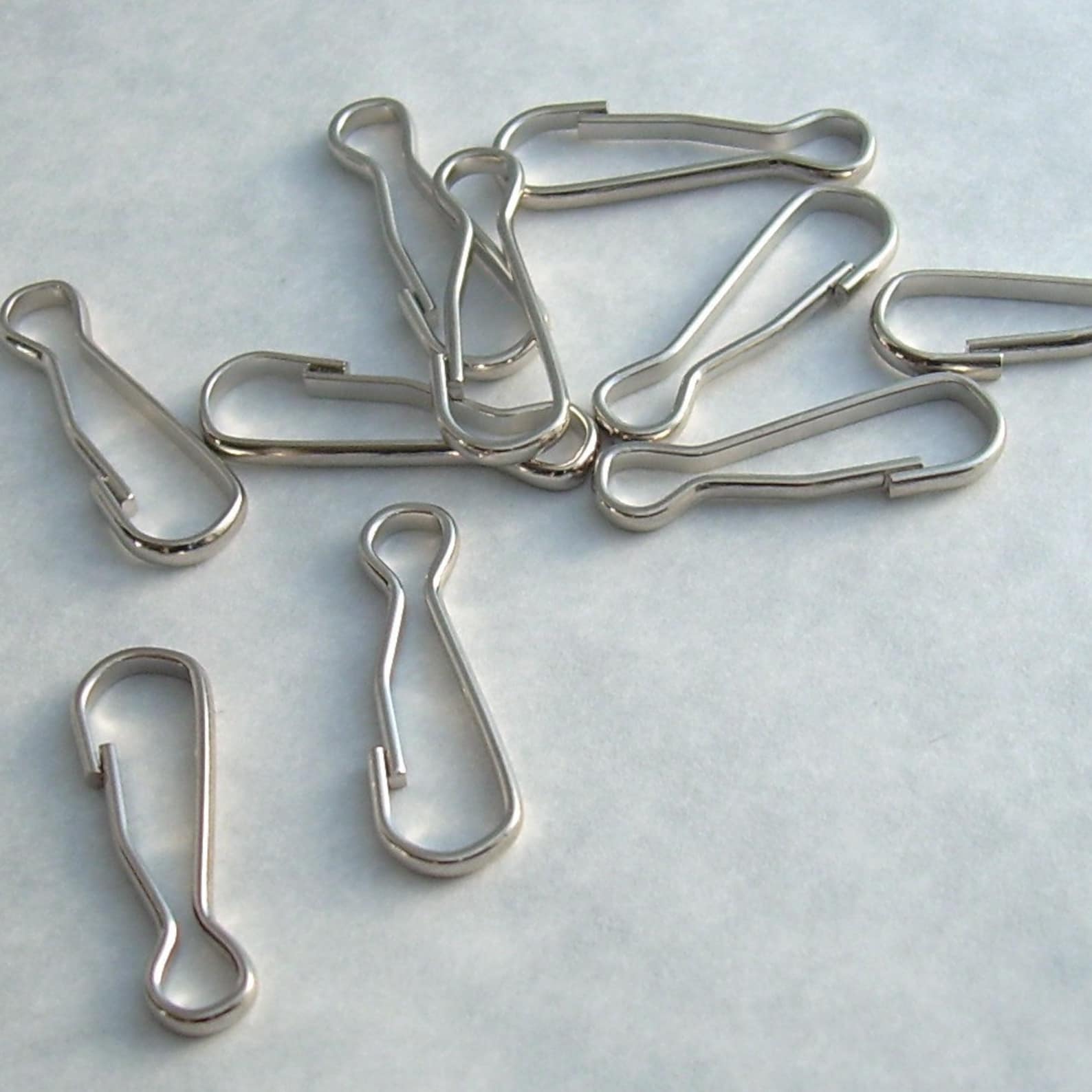 20 Steel Lanyard Hooks/ Sprung Hooks Accessory Clip 20 Mm Etsy