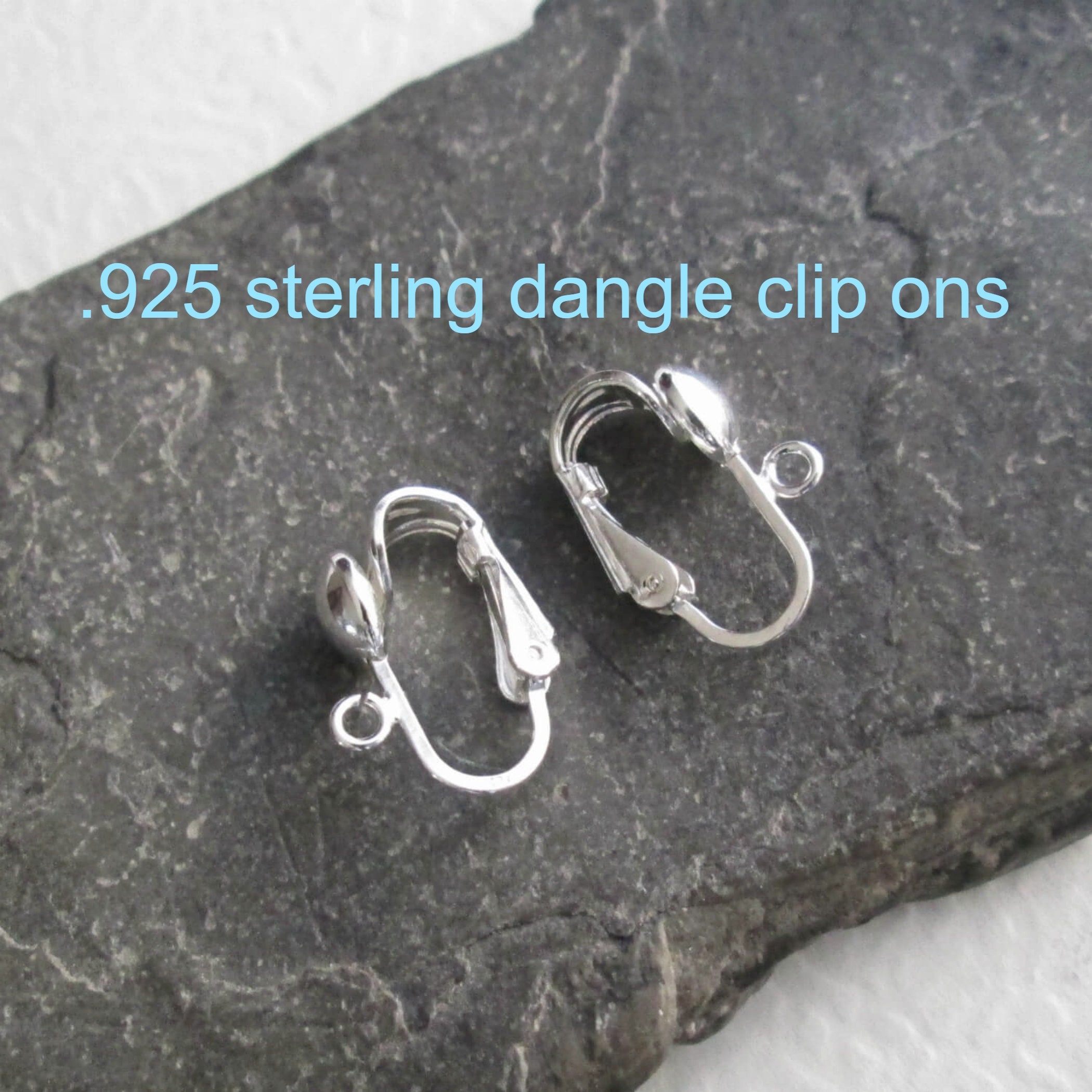 JewelrySupply Sterling Silver Earring Wires with 3mm Bead (1 Pair of  Sterling Silver Earrings)