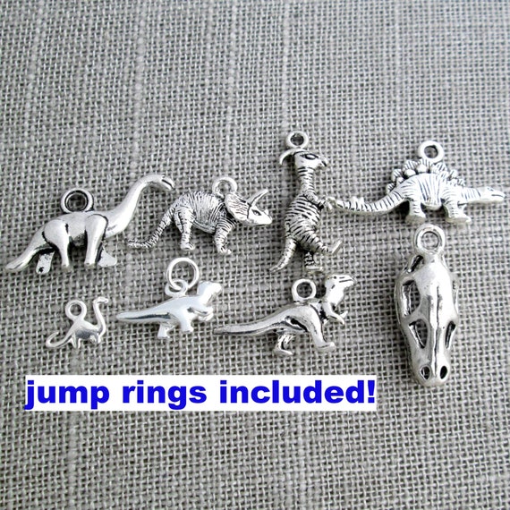 Brontosaurus Apatosaurus Dinosaur Charm Sterling Silver - Made in the USA Brontosaurus Apatosaurus Dinosaur Charm Sterling Silver - Made in the USA