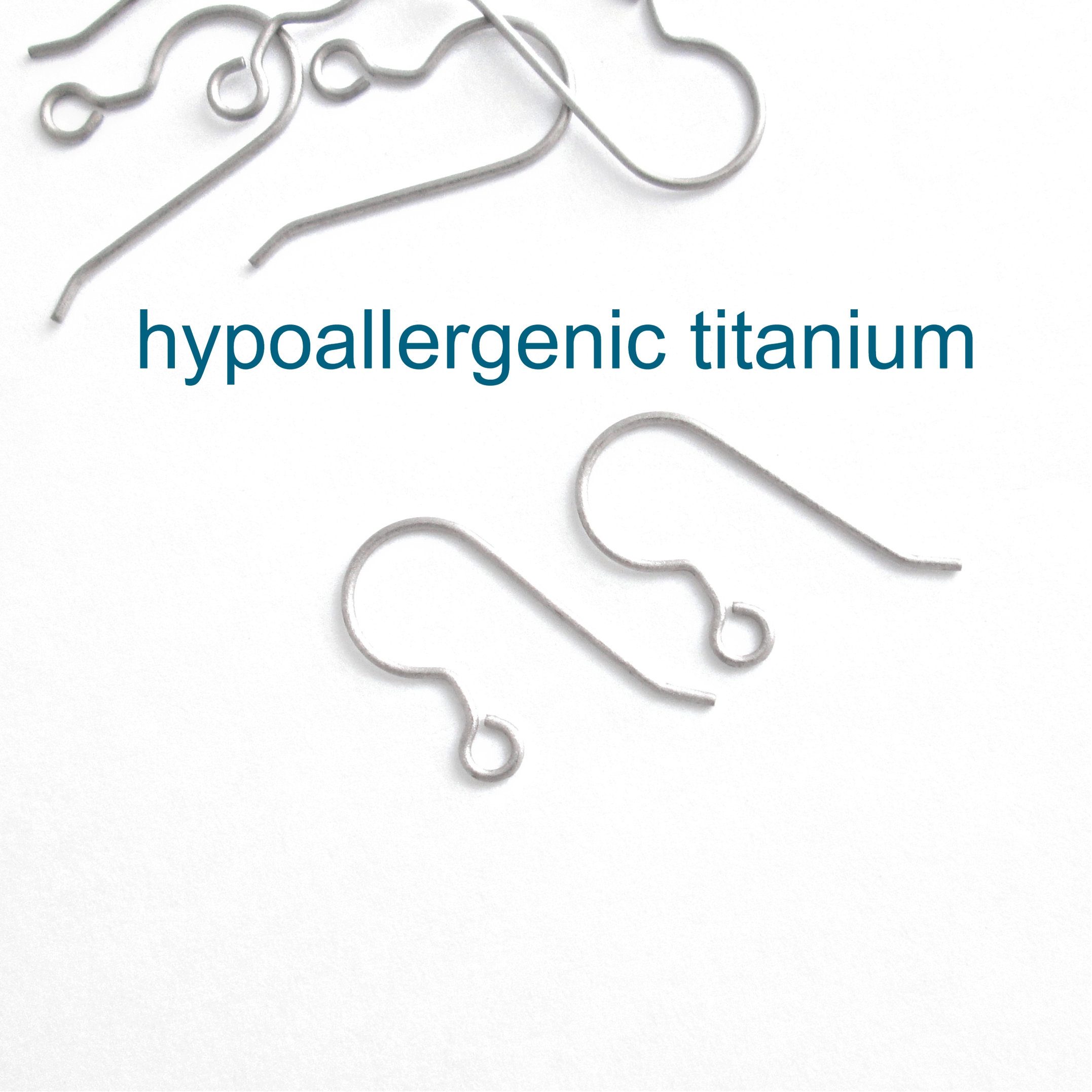 Blue Earrings Earrings Titanium Dangle Earrings Titanium Earrings  Hypoallergenic for Sensitive Ears Earring Hooks Nickel Free 