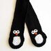 Penguin Pocket Crochet Scarf Pattern - PDF
