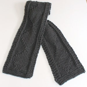 Mönster för stickad Silverton-halsduk: Enkel, skrymmande vinterhalsduk (PDF-nedladdning)