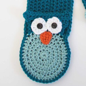Owl Pocket Crochet Scarf Pattern PDF - Etsy