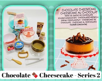 MGA's Miniverse Make It Mini - NEW -  "From Scratch" Series 2 - Chocolate Cheesecake