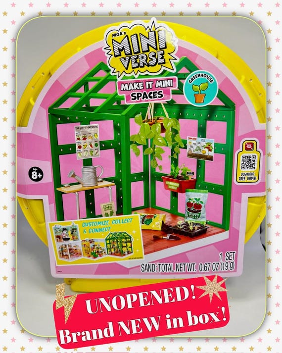 MGA Miniverse - Make It Mini Spaces - NEW in Box GREENHOUSE