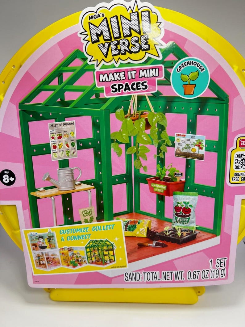 MGA Miniverse - Make It Mini Spaces - NEW in Box GREENHOUSE - - Etsy