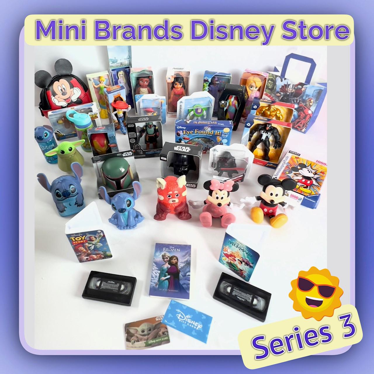 CLEARANCE! - Mini Brands Disney Store Series 3 - YOU CHOOSE! - Etsy