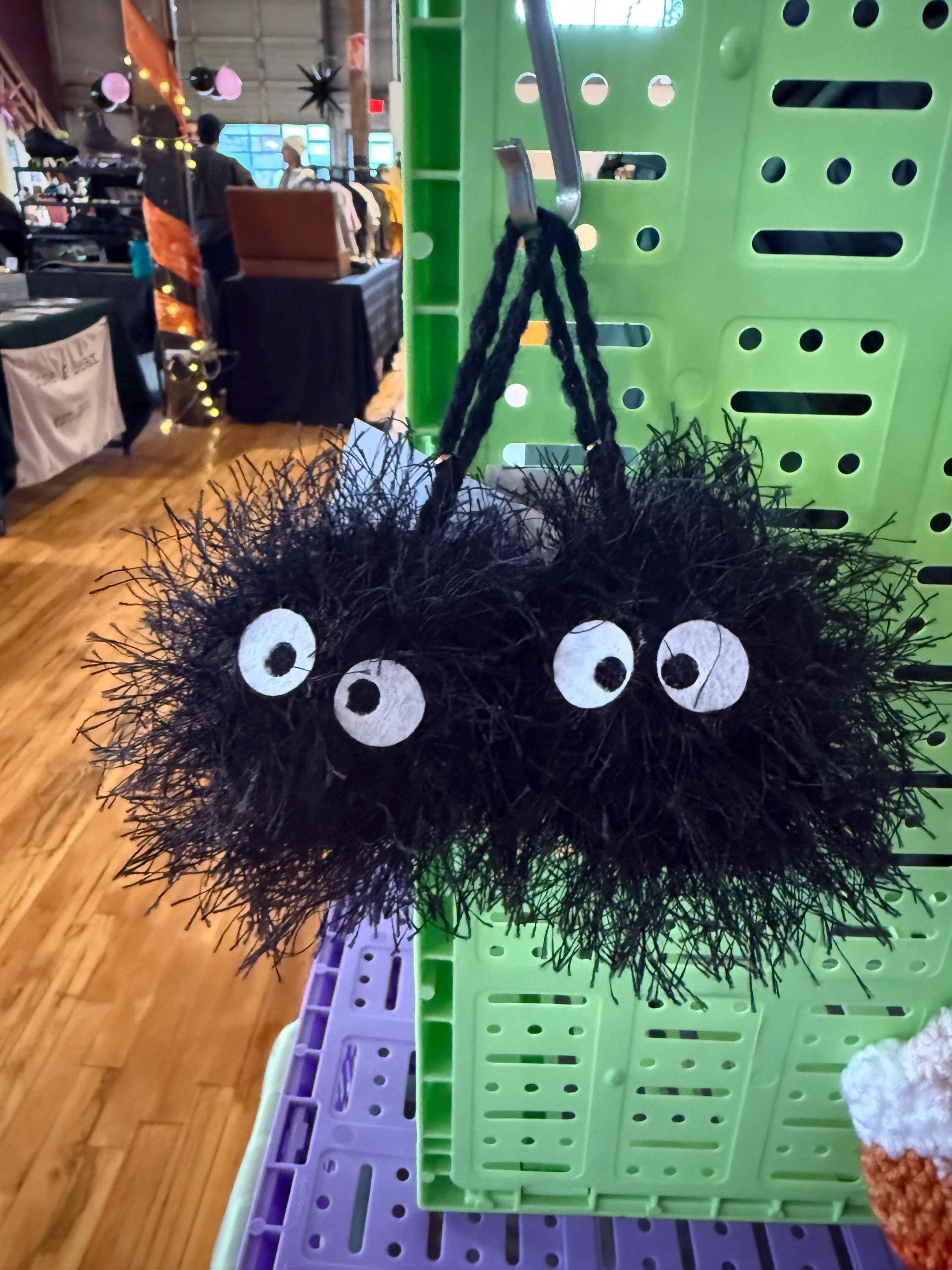Soot Gremlin Crochet Bag Charm, Keychain- Made to Order - Etsy
