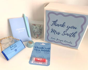 Teachers Gift, Gift Box,Thank you gift, personalised gift box, teen gift, tween gift, gift box for girl,pamper box customised birthday gift