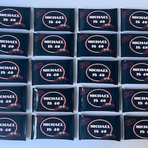 Personalise Chocolate Wafer, custom Personalised wrappers for party, wedding, event,Father’s Day, birthday, promo,Christmas gift for dad