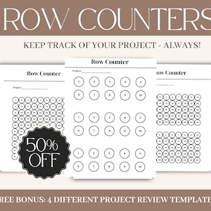 Reihenzähler zum Stricken und Häkeln, Reihenzähler, Reihenzähler, Reihenzähler, Strickwerkzeug, zum Stricken und Häkeln