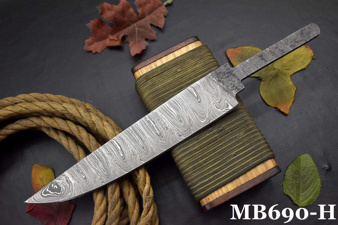 Premium Damascus Steel Blank Blade for Custom Knives main image 1