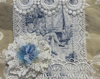 Fabric Craft Supplies:  Art Journal Topper