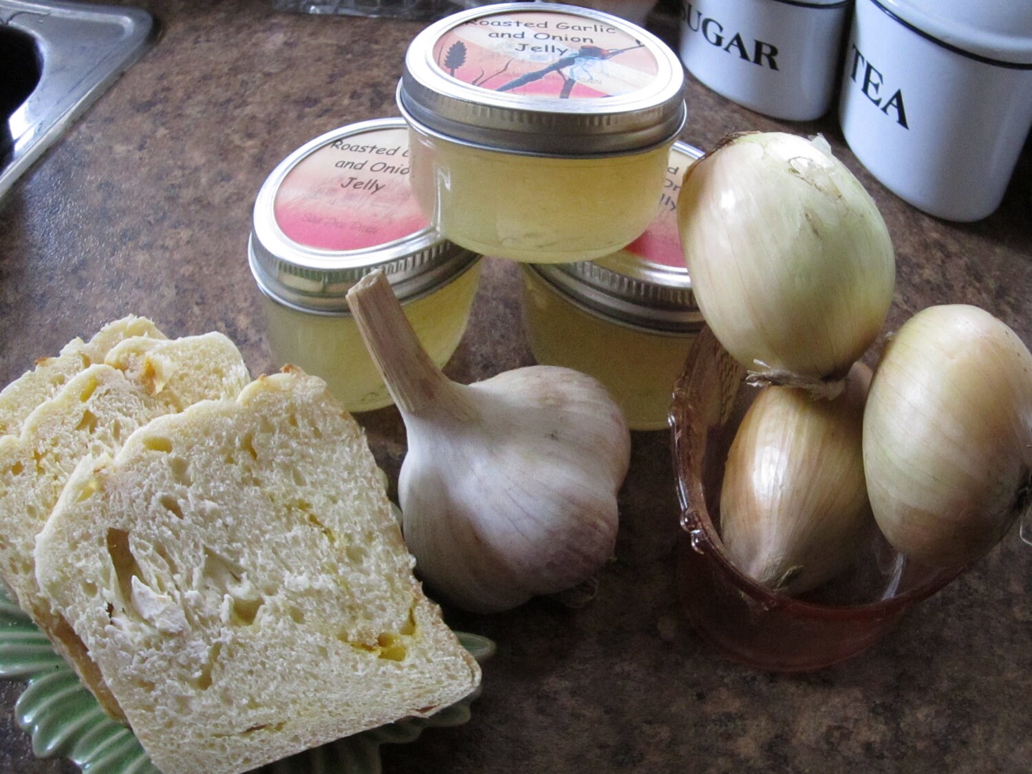 Roasted Garlic and Onion Jelly Etsy