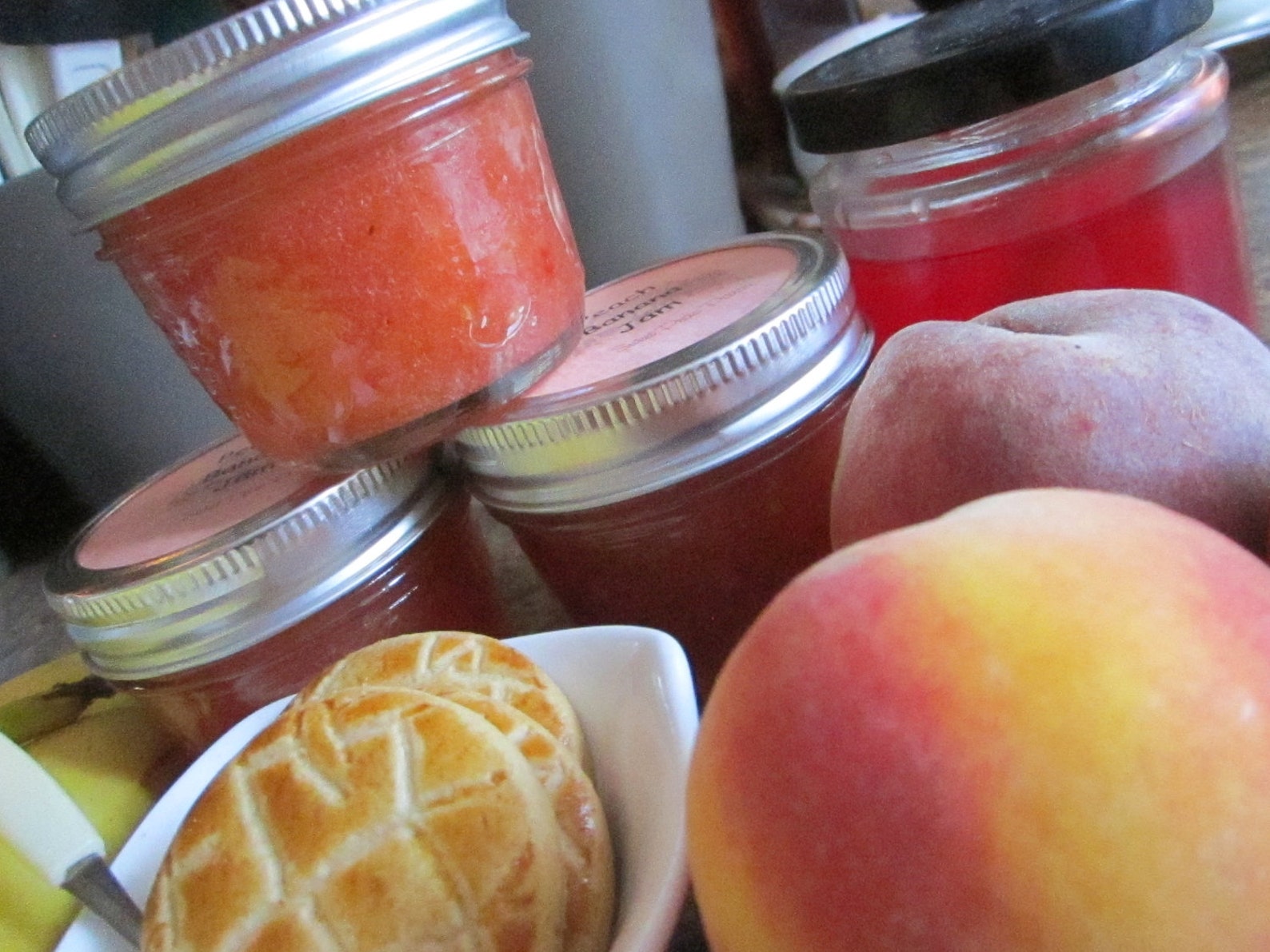 Peach Banana Jam Etsy