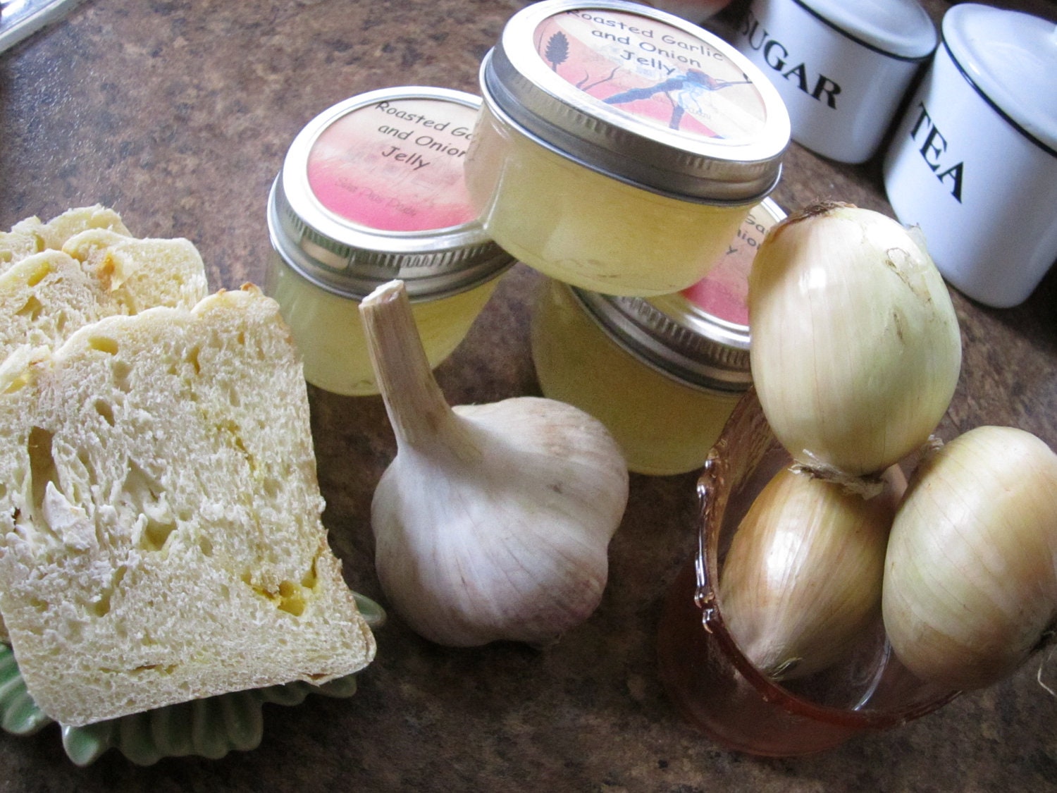 Roasted Garlic and Onion Jelly Etsy