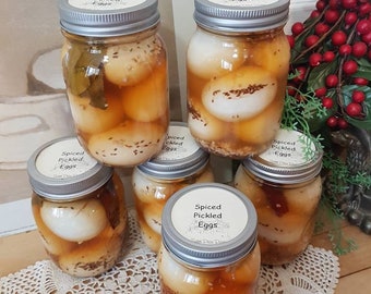 Spiced Pickled Eggs