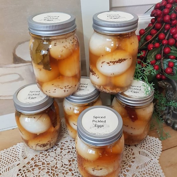 Spiced Pickled Eggs