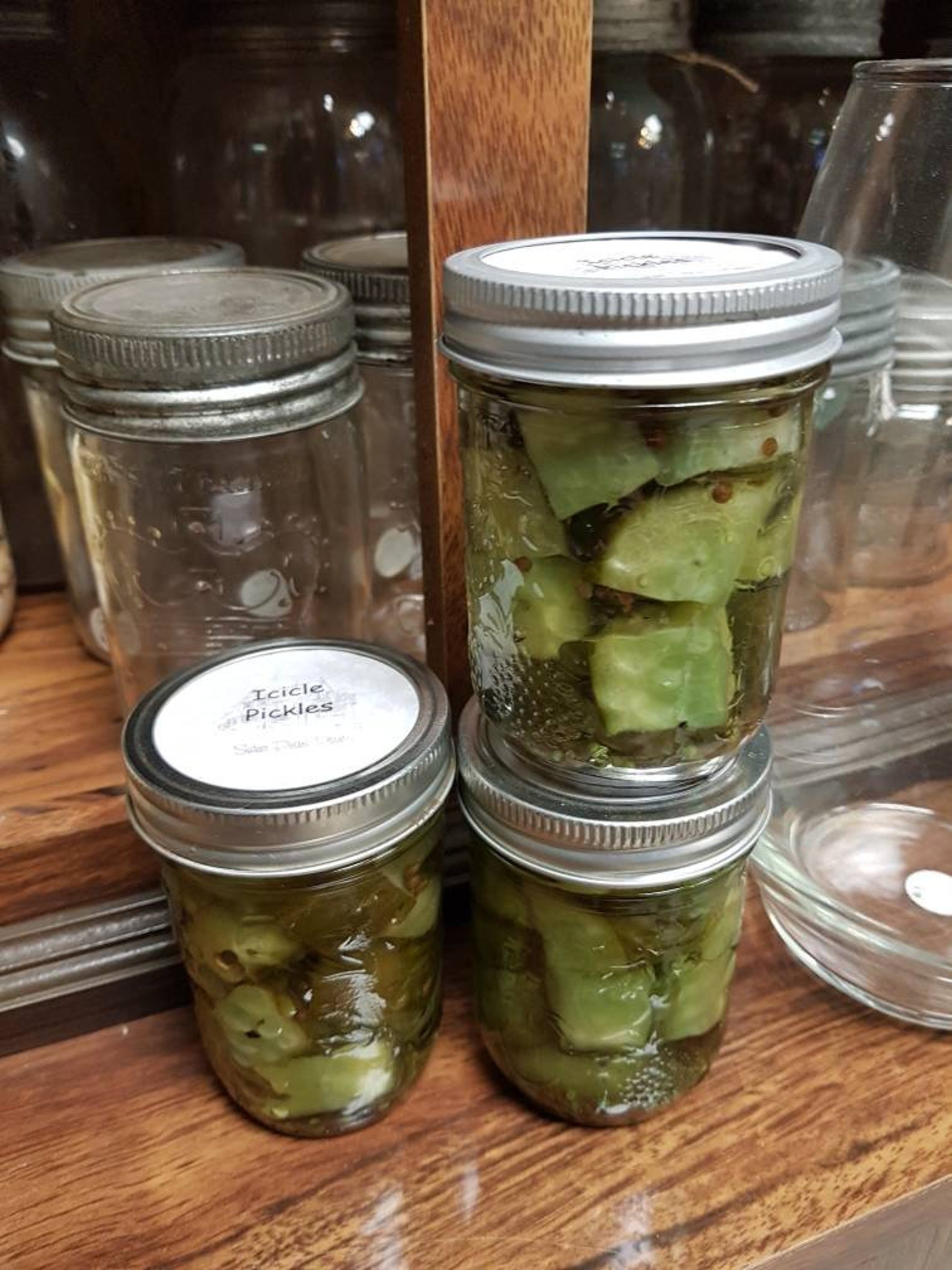 Icicle Cucumber Pickles Etsy