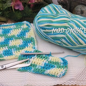 Cotton Wash Cloths/Dish Cloths/Spa Cloths Hand Made FREE SHIPPING GREEN with Envy image 9