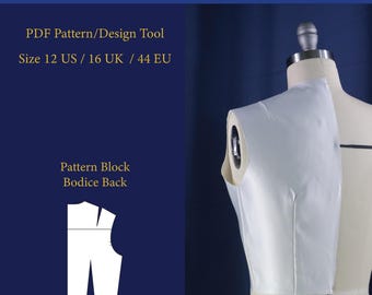 Gorset z tyłu Sloper – US 12 UK 16 EU 44