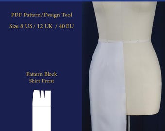 Skirt Front Sloper – US 8 UK 12 EU 40