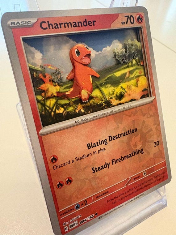 unown vstar pokemon card price Pokémon Center Exclusive Charmander SVP #044 main image 0