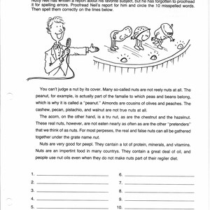 Arbeitsblätter zum Überarbeiten schriftlicher Berichte für die Klassen 3-6