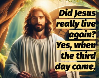 Did Jesus Really Live Again Primary Song Flipchart