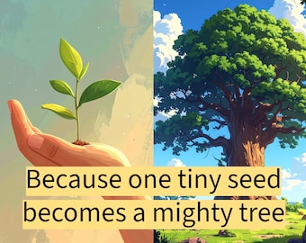 One Tiny Seed song flipchart