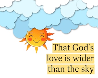 Gods Love Simplified Flipchart for Primary Song in May 2026 Friend magazine