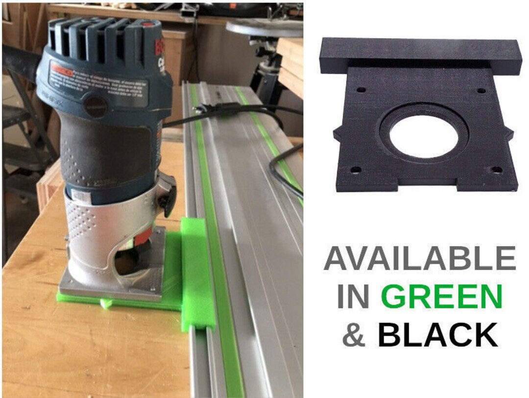 Bosch Router Adapter for Festool Track Saw Guide Rails Colt 1 HP ...