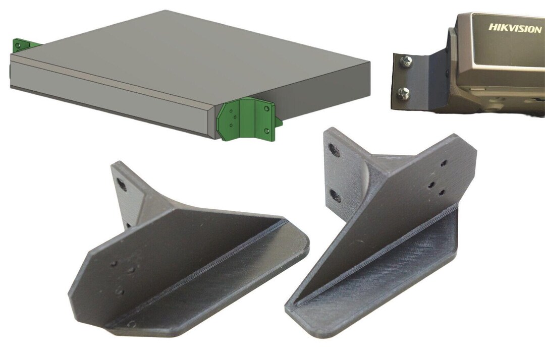 Server Rack Mount Side Ears for Hikvision 7600 Series NVR 1U Shallow - Etsy