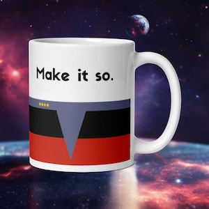 Picard "Make It So" Mug - Star Trek: The Next Generation