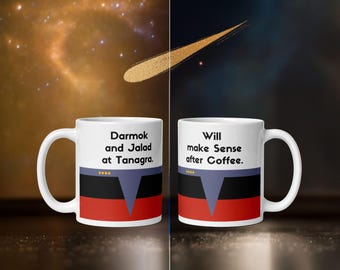 Picard &quot;Darmok y Jalad en Tanagra&quot; - Tendrá sentido después de la taza de café - Star Trek: La nueva generación