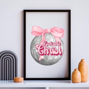 Look Unto Christ | LDS Youth Theme 2025 Poster | Look Unto Me In Every Thought | Doctrine and Covenants Scripture 2025 | Young Women YW