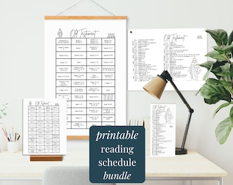 Come Follow Me 2026 Old Testament Reading Schedule Printable Monthly Reading Chart and Bookmarks for LDS Ministering Gifts RS YW